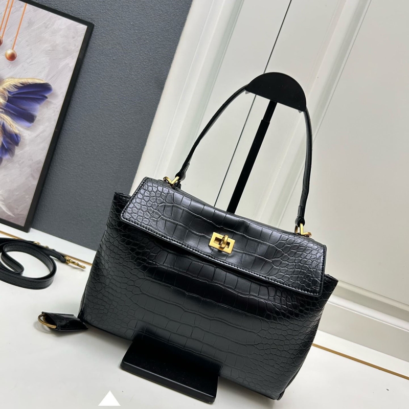Ba*len*cia*ga top handle bags